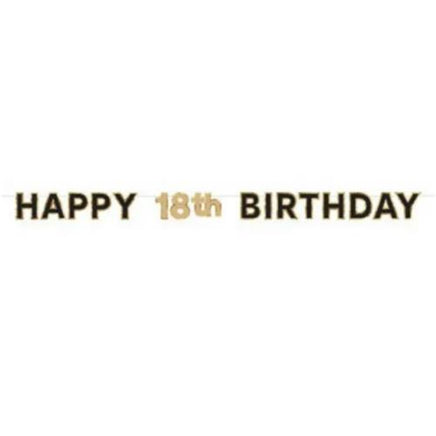 Happy 18th Birthday Bunting