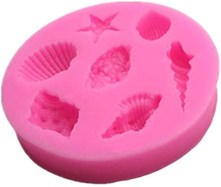 Shell Assortment Silicone Mould - 7 cavitys