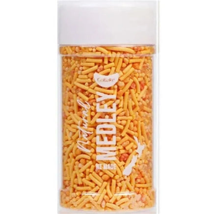Go Bake Natural Sprinkle Medley Orange - 85gm
