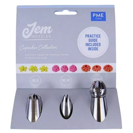Jem Cupcake Collection Nozzle Set