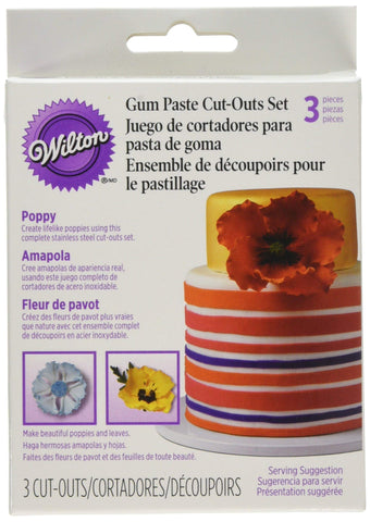 Wilton Poppy Cutter Set