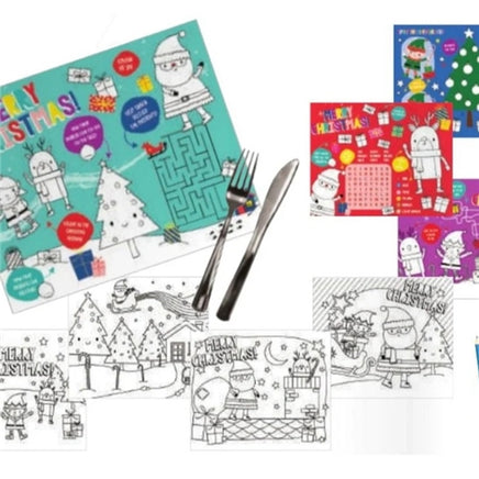 Xmas Activity Placemat Set