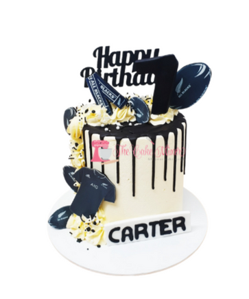 Rugby Buttercream Cake. Perfect for any celebration