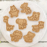 Animal Cookie/ Fondant Cutters - 8 Piece Set