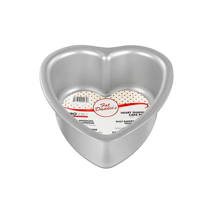 Fat Daddios Cake Pan Heart 6 x 3 Inch High