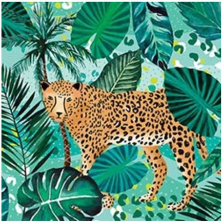 Jungle Theme Party Napins - 20 Pack
