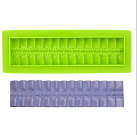 Pleats Silicone Mould