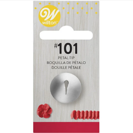 Wilton #101 Petal Piping Nozzle