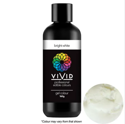 Vivid Bright white Gel Colour 160gm
