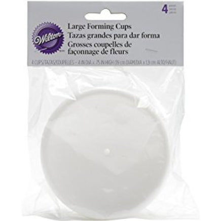 Wilton Large Gumpaste Forming Cups x4. Top quality
