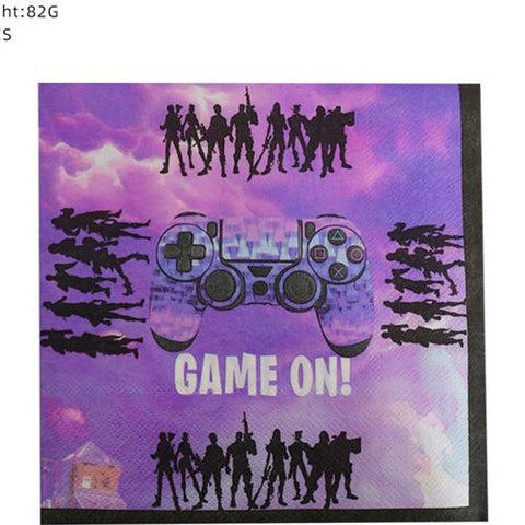 Game On Party Napkins