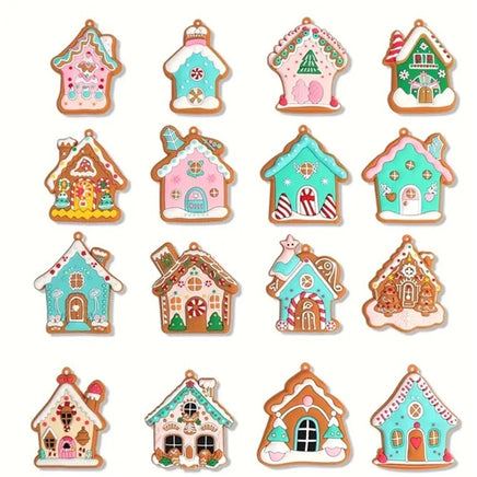 Gingerbread House Resin Tree Decoration - The Cake Mixer