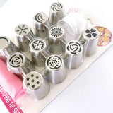 Russian Piping Tip Set - 13 Piece - Cake Craft