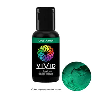 Vivid Forest Green Food Colouring Gel