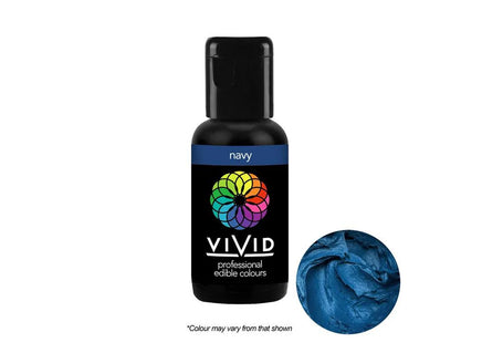 Vivid Navy Food Colouring Gel