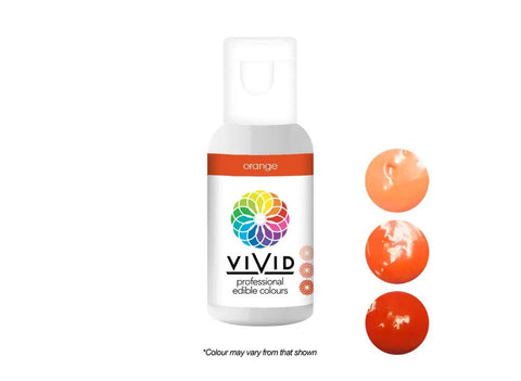 Vivid Oil Based Food Colour - Orange