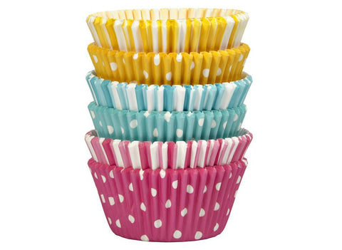 Wilton Baking Cups Dots & Stripes 150 Pack