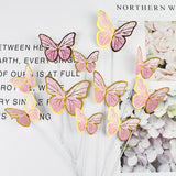 Butterfly Cake Decorations - Premium Card
