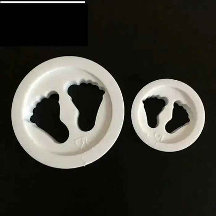 2 Piece Baby Feet Cutter Set
