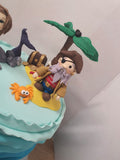 Mermaid & Pirate Birthday Cake