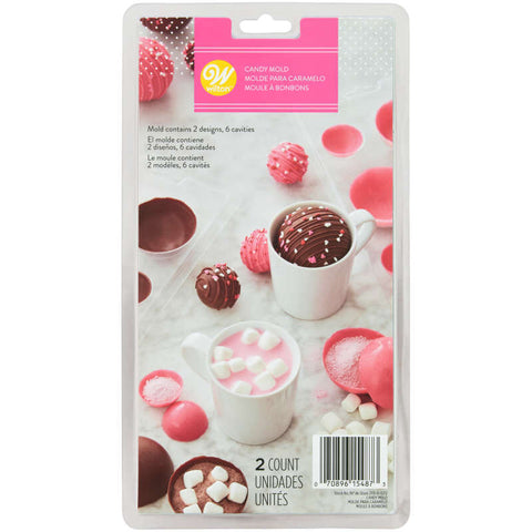 Hot Cocoa Bomb Chocolate Mould - Perfect Valentines Idea