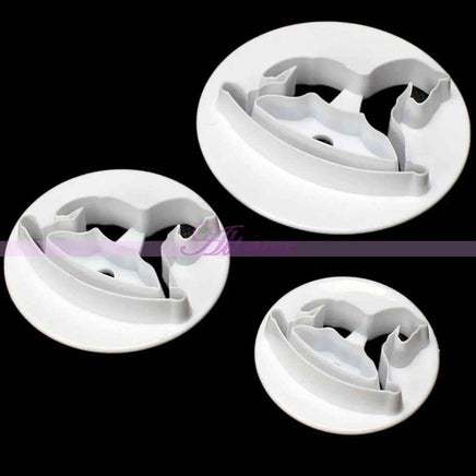 3 Piece Rocking Horse Fondant Cutters