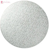 6 Inch Silver Round Cake Disc 2mm Thick Go Bake