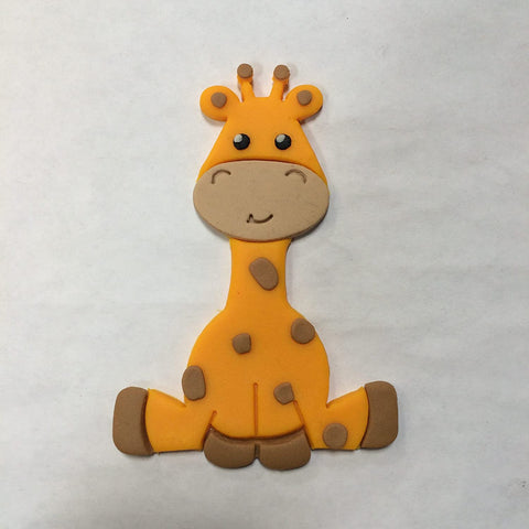 Handmade Baby Giraffe Edible Decoration