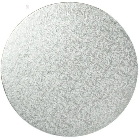 9 Inch 2mm Thick Round Cake Disc Silver