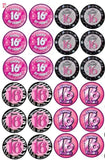 Age Sixteen Cupcake Toppers x12 The Cake Mixer