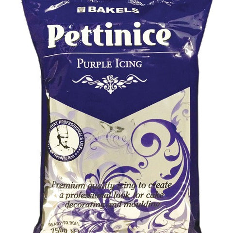 Bakels Pettinice RTR Fondant 750gm Purple