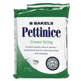 Bakels Pettinice RTR Green Fondant 750gm Pettinice