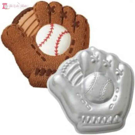 Baseball Mitt Cake Tin Hire - The Cake Mixer