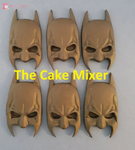 Batman Edible Cake Decorations. Cupcake size