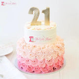 21st Birthday Cake For Female. Choose a Design