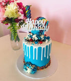 Beautiful Handmade Celebration Drip Cake toys&parties.co.nz