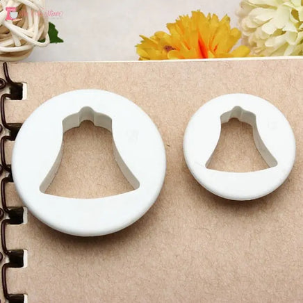Bell Fondant Cutters 2 Piece Set