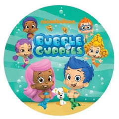 Bubble Guppies Edible Image - Round The Cake Mixer