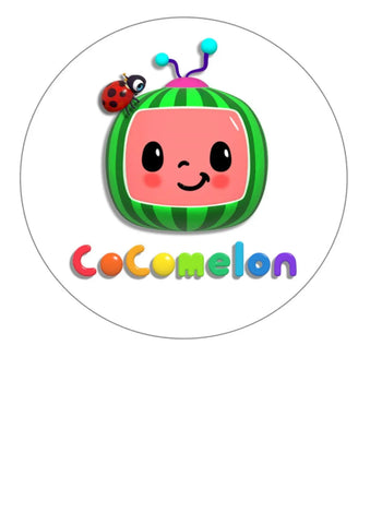 Cocomelon Edible Image - Choose Shape