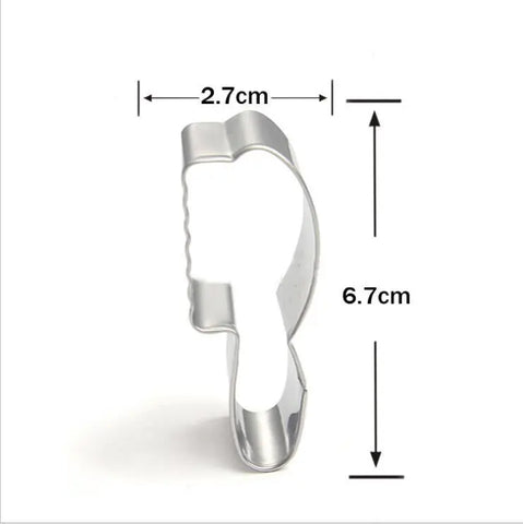 Comb Cookie Cutter. Stainless Steel