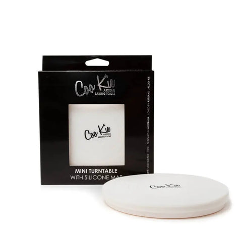 Coo Kie Mini Turntable With Silicone Mat