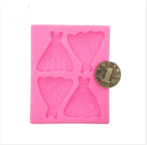 Dress Theme Silicone Mould