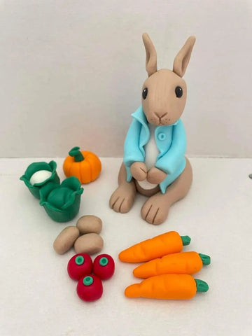 Edible Cake Kit. Peter Rabbit Theme