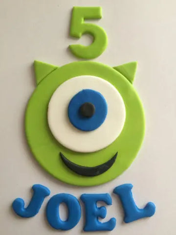 Edible Monster Cake Decorating Kit. Choose a Colour