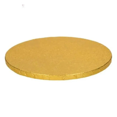 8 Inch Round Gold Cake Board