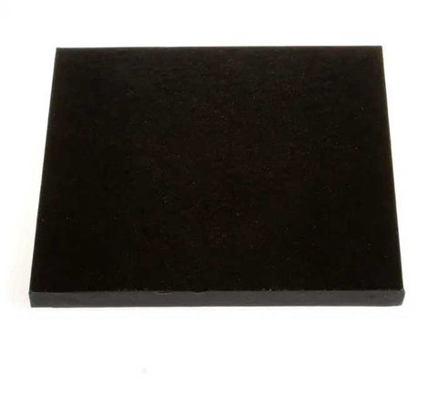 14 inch Black Square Cake Board. 6mm Thickness