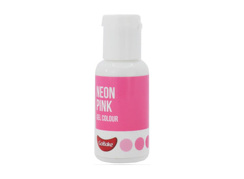 Go Bake Neon Pink Food Colouring Gel 21gm