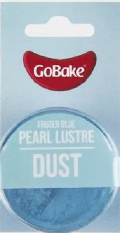 GoBake Pearl Lustre Dust - Frozen Blue - 2gm