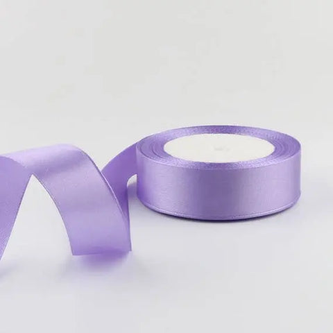 Lavender 16mm Wide Satin Ribbon. 4m Length
