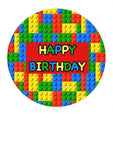 Lego Bricks Edible Image - Choose shape The Cake Mixer